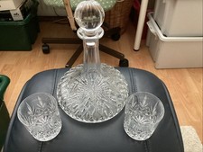Vintage Lead Crystal Cut Glass