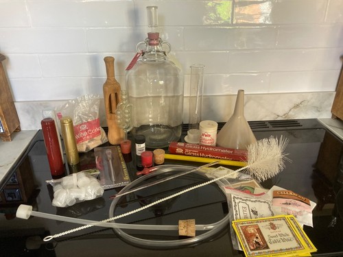 Wine making home brew - wine,