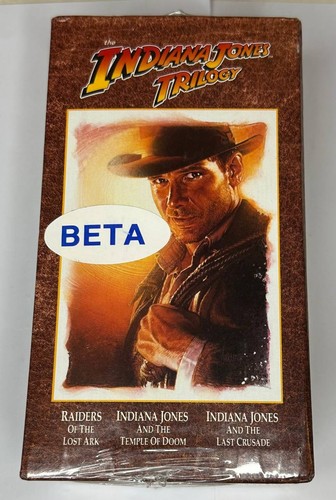Sealed indiana jones - jones, trilogy