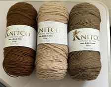 Knitco Aran 3x200g/420M 100%
