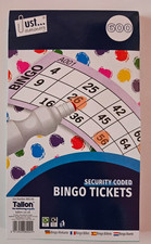 600 Bingo Game Tickets Pad