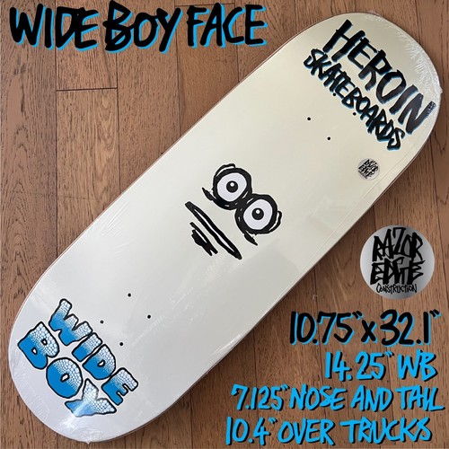 Heroin skateboards wide boy - heroin,