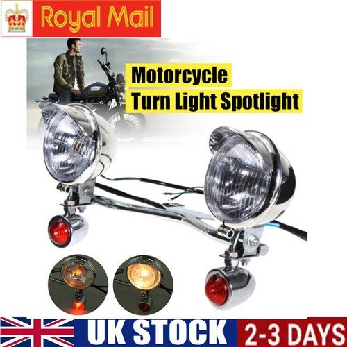 Motorcycle chrome turn - chrome, signal