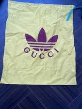 Gucci X Adidas Cotton Dust Bag-Yellow