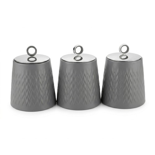 Tea sugar coffee canisters - sugar,