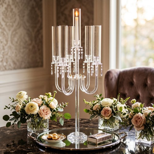 Arm acrylic candelabra - arm,