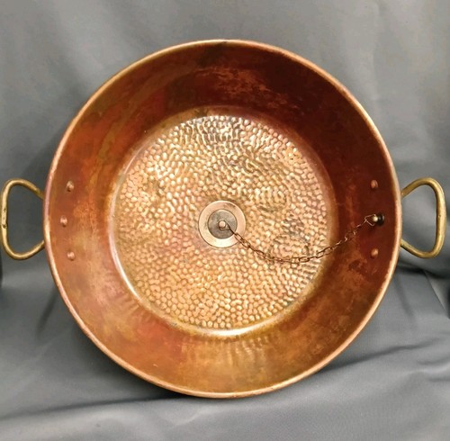 Deep copper brass bathroom - copper,