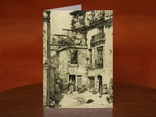 Cour des Gobelins - A5 Art Print Card - Donald Shaw MacLaughlan