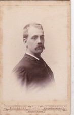CDV PHOTO GENT PORTRAIT BY E. LINDER CAPE OF GOOD HOPE SOUTH AFRICA