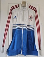 ADIDAS GREAT BRITAIN JACKET 2012 OLYMPICS TEAM GB SIZE XX-LARGE GREAT USED COND