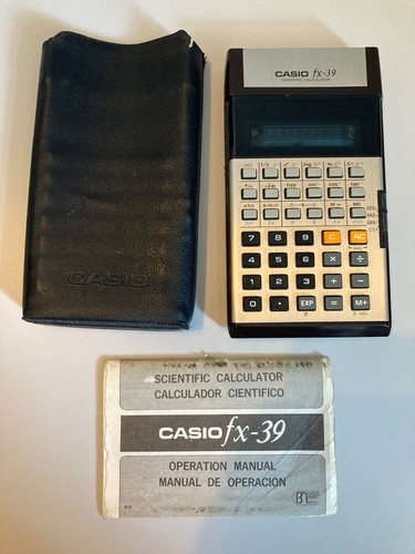 Vintage casio scientific - vintage,