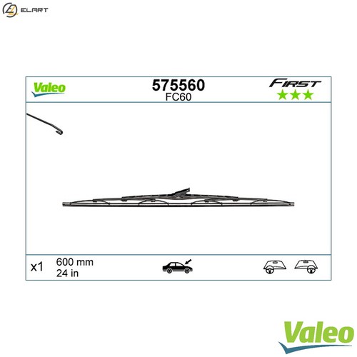 Wiper blade 575560 for - blade, suzuki