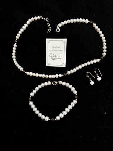 Giani pearl necklace - pearl, bracelet