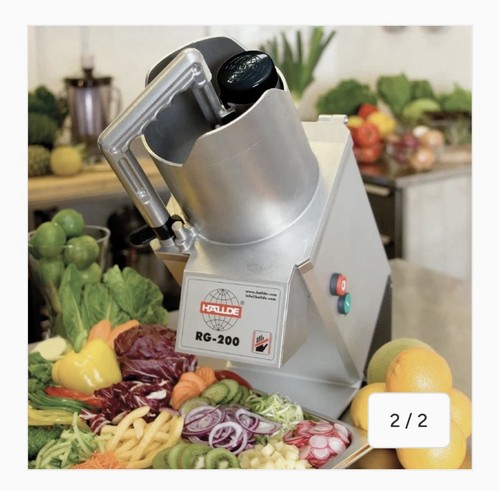Hallde veg prep machine - machine, rg200