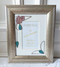 RENNIE MACKINTOSH STYLE DESIGN BY DEBBIE HALLIDAY PHOTO FRAME HANDMADE SCOTLAND