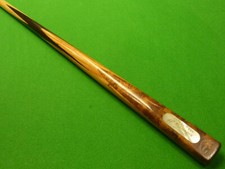 1pc J.P Mannock cue by Burroughes & Watts - Maple shaft - Rare Anti Grip Cue
