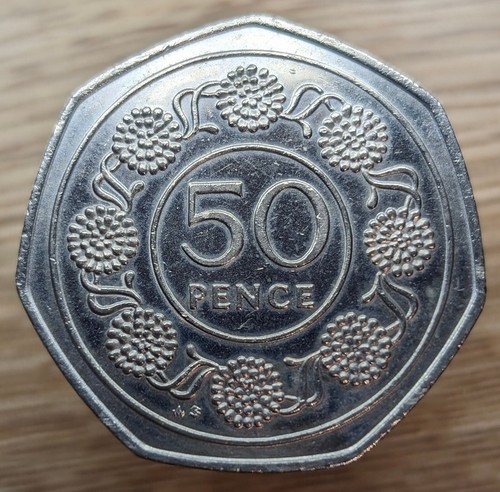 Gibraltar 50p pence 1988 - gibraltar,