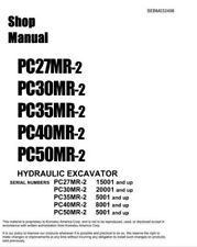 Komatsu PC 27MR-2 3 Workshop