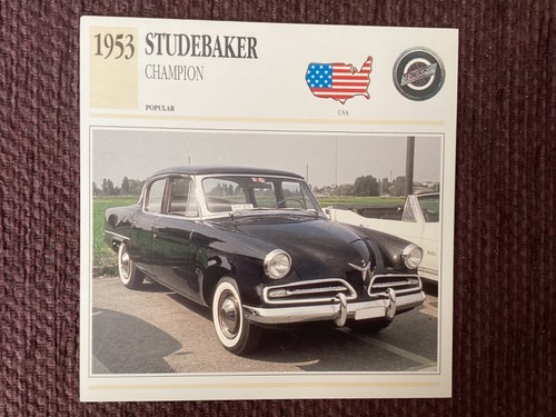 Studebaker champion 1953 - studebaker,