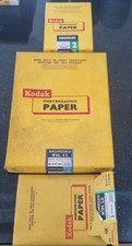 Vintage 3 x empty  Kodak Photographic Paper Boxes and packet   
