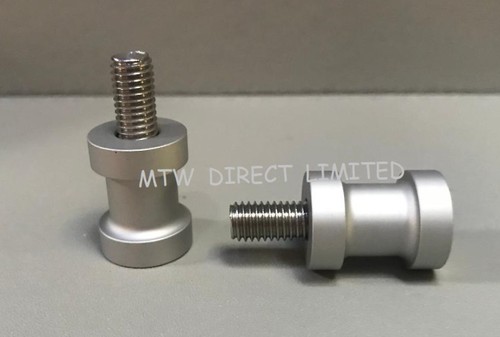 Silver m8 anodised - r&g,