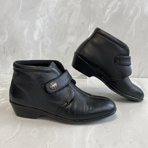 Pavers black ankle boots - pavers,