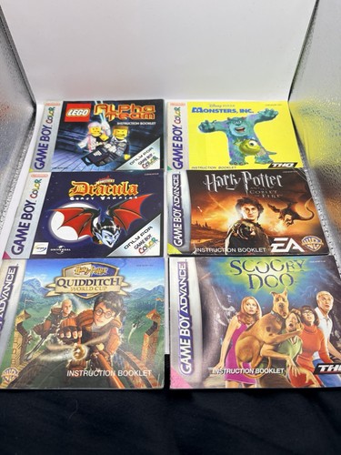 Nintendo game boy - nintendo, manuals