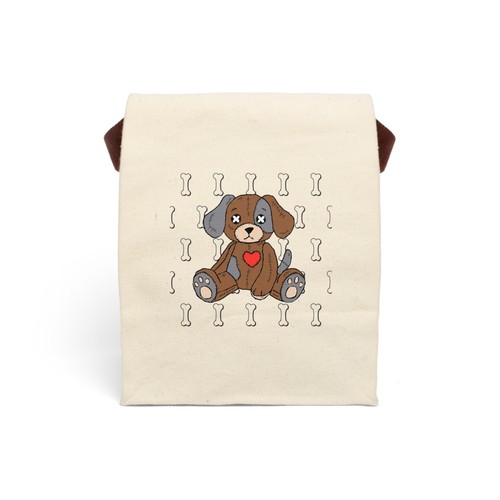 Ragdog stitched heart bones - stitched,