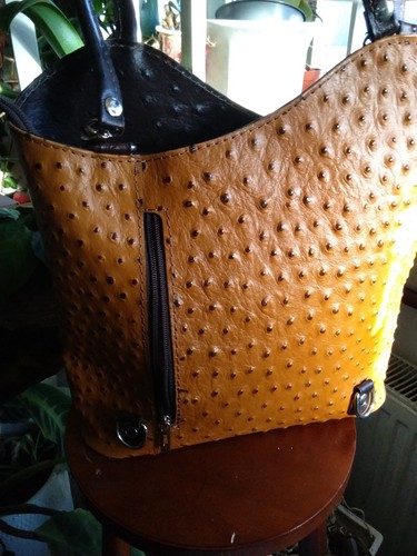 Mustard yellow leather - mustard,