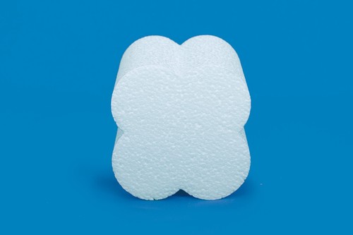 Polystyrene quatrefoil cake - polystyrene,