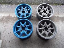 FORD ESCORT MK1-MK2 6 X 13 MAGNESIUM MINILITES RIMS X 4 TECH DEL GROUP 4 FITMENT