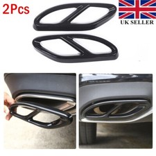 Black Exhaust Muffler Tips