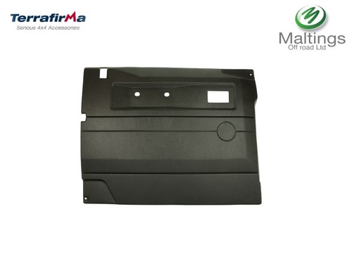 Terrafirma door card black - door,