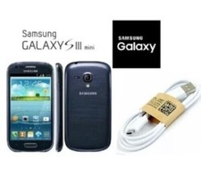 Samsung Galaxy S3 Mini GT-I8190 8GB Vodafone Blue Smartphone NEW