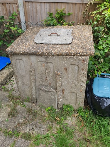 Old concrete coal - concrete,