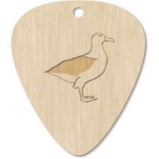 7 x 'Seagull' Guitar Picks / Pendants (GP00018924)
