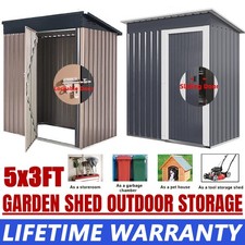 Heavy 5 x 3ft Garden Shed