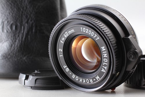Mint case minolta m - mint, w/case