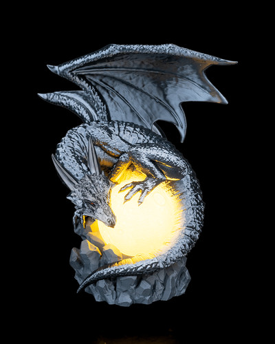 Dragon eclipse moon - lamp, –