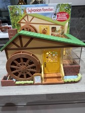 Sylvanian Families Water Mill Bakery Boxed Set Used 99% Complete