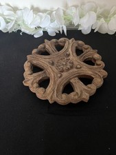 Lovely Vintage Decorative Wooden Trivet Pot Stand