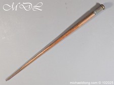 Scottish Edwardian Officers Swagger Stick