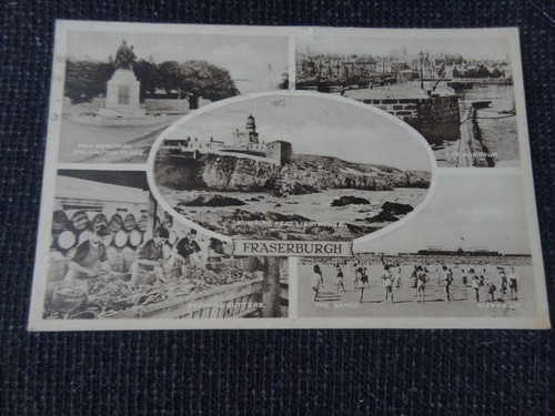 Multiview fraserburgh postcard - fraserburgh,