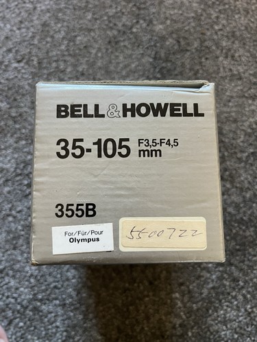 Bell howell 35 - &,