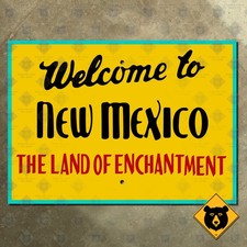 New Mexico state line highway