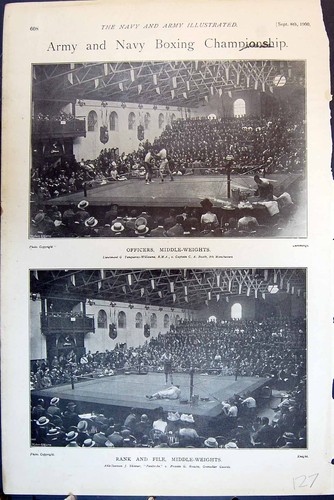 Old army navy - army, boxing