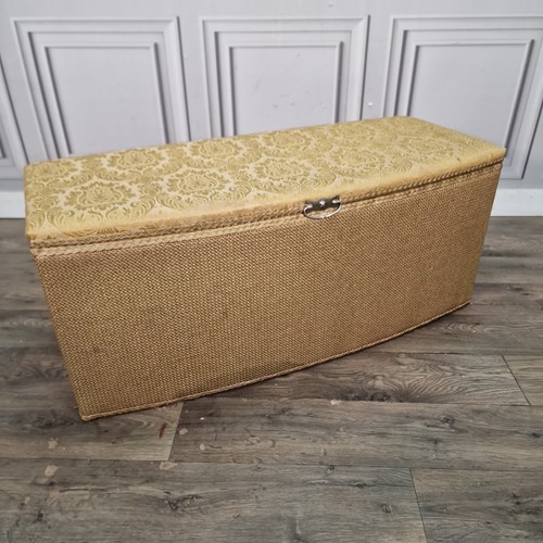 Vintage blanket box linen - blanket,