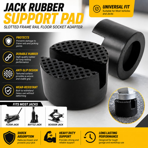 Trolley jack jacking rubber - jacking,