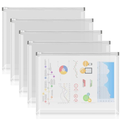 5pcs plastic envelopes a4 - 5pcs,