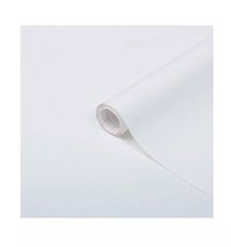 D-C-Fix 200-0100 45cm x 3m Self Adhesive Vinyl Wrap Wallpaper - Matt White